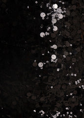 Decadent Daze Sequin Mini Dress - Black