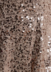 Keeping Secrets Strapless Mini Dress - Gold