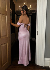 Million Dollars Cowl Neck Gown - Pink