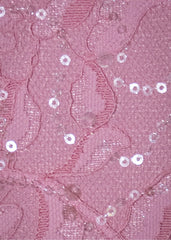 True Beauty Embellished Lace Mini Dress - Pink